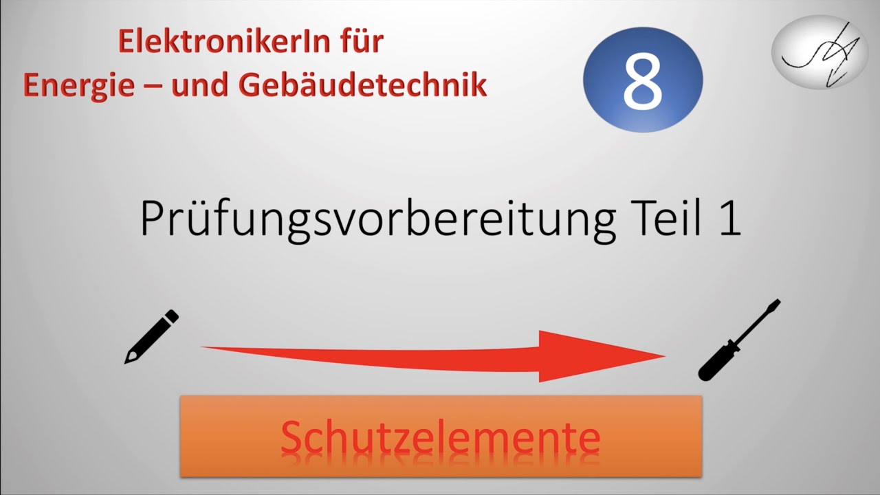 New Update Gesellenprüfung Teil 1 Energie-und Gebäudetechnik: Thema Schutzelemente