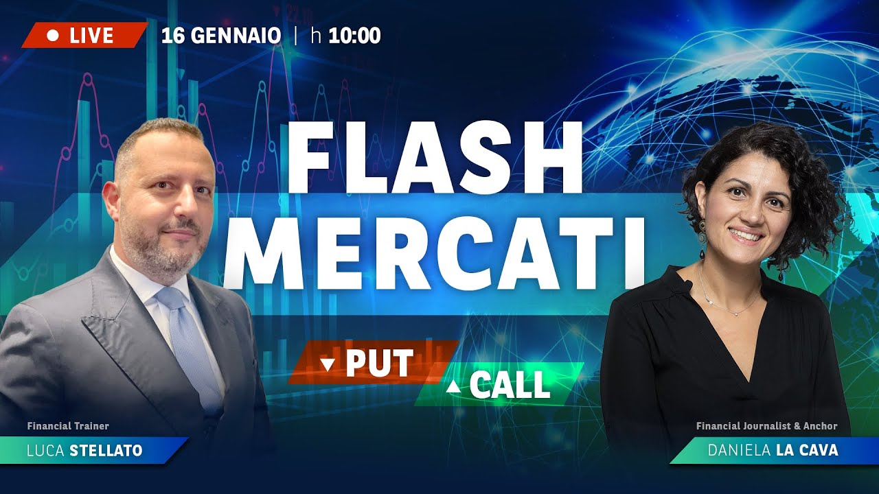 Flash Mercati: Put o Call? Trading con Luca Stellato