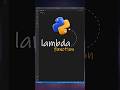 WHY Use To Lambda  #short