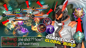 TOP GLOBAL ALPHA BUILD! ITEMS FOR ONE SHOT TRUE DAMAGE HACK?! | UPCOMING BUFF? |MLBB