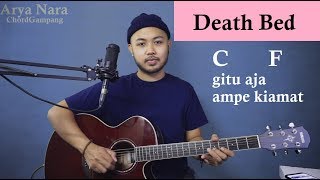 Video-Miniaturansicht von „Chord Gampang (Death Bed - Powfu) by Arya Nara (Tutorial Gitar) Untuk Pemula“