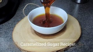 Caramelized Sugar Recipe! (Perfect for Puddings, Flans & More) | Ep #161