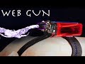 Make a SPIDER MAN Web Shooter With REAL NYLON WEBS 2.0 Super Simple Build