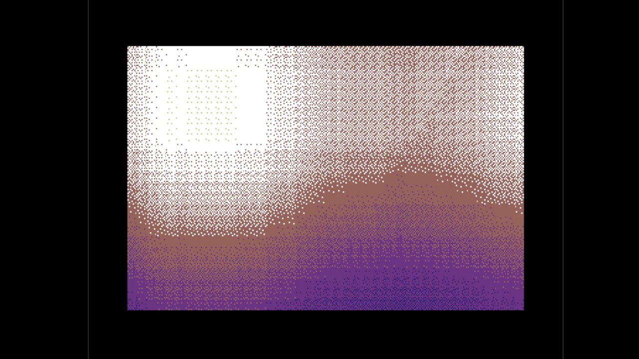 C64 4k Intro :  Plasma by DnP 2018