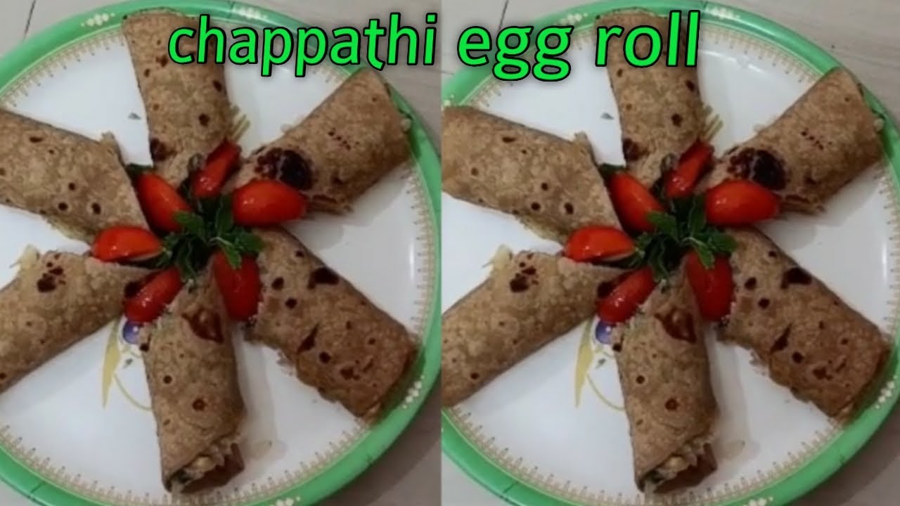 Ege Rotti Egg roll | egg chappathi | egg rotti | egg paratha | wheat rotti ...