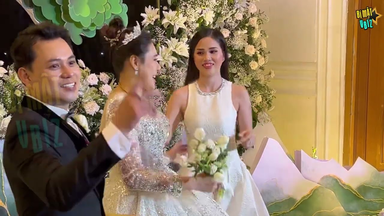 Đám cưới HỒ BÍCH TRÂM | Toàn cảnh tiệc báo hỉ hơn 700 khách mời, hàng loạt sao Việt tới chúc phúc