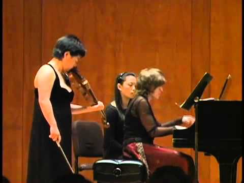 Yura Lee, violin - Bartok Sonata No.1, Sz75 (3 of 3)