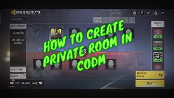 How To Create Private Room in Call of Duty Mobile #CODM #CallofDutyMobile #Youtube