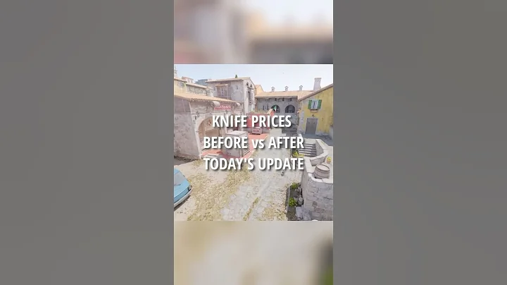 CS Knife Prices after today's update...