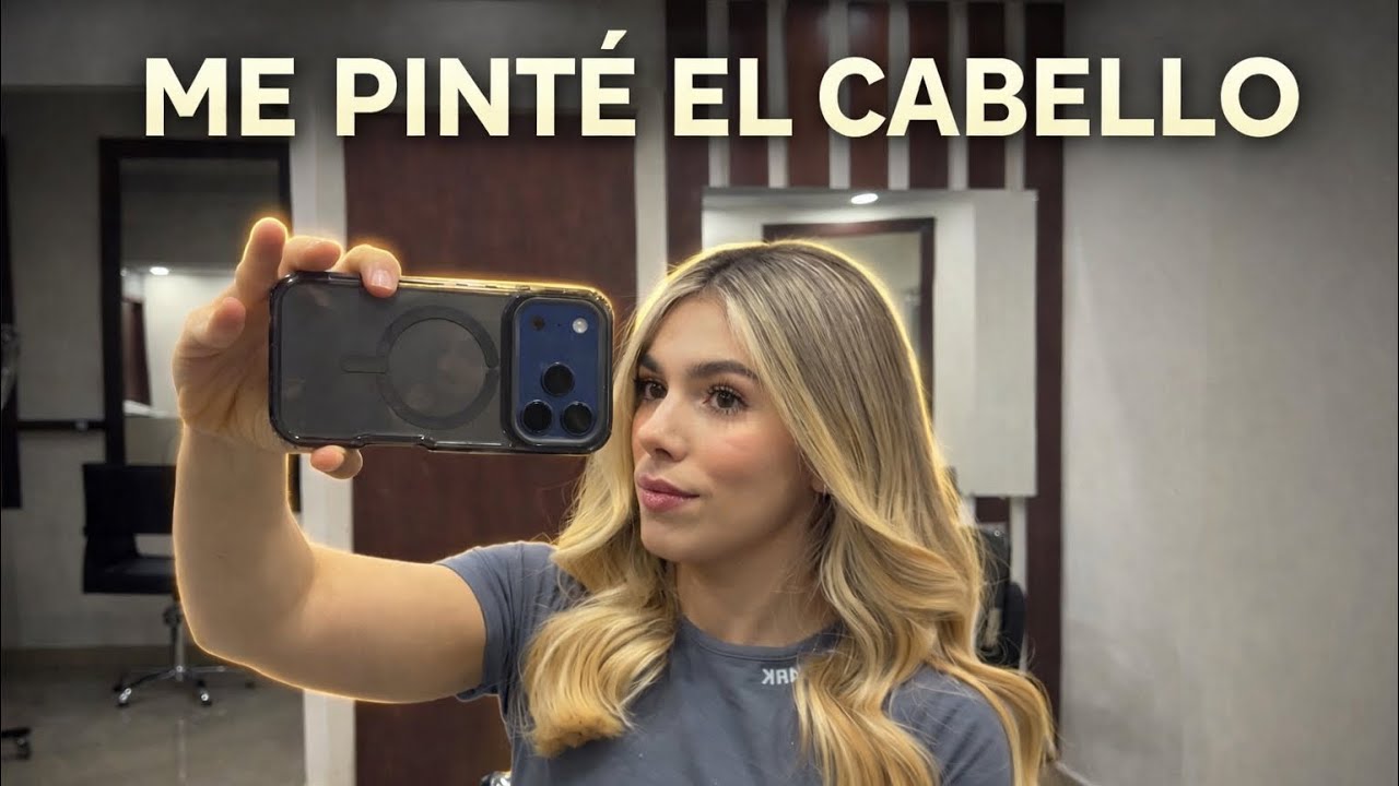 ME PINTÉ EL CABELLO!😳👱🏻‍♀️// MONSERRAT FIERROS
