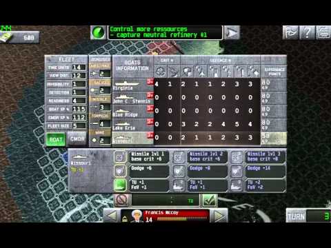 'Battleships At Dawn' : Introduction & Tutorial Mission (Galaxy S2)