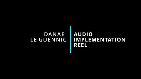 Audio implementation reel 2024 (Reaper, FMOD, Unity)