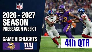 Minnesota Vikings vs. New York