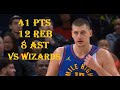 Nikola Jokic 41 Pts 12 Reb 8 Ast Denver Nuggets Vs Washington Wizards HIGHLIGHTS