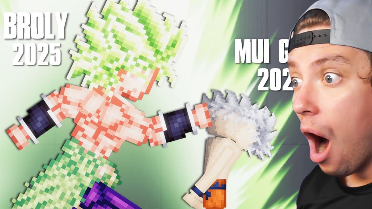 Reacting To Brolly vs MUI Goku in People Playground