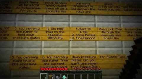 Minecraft PuzzleCraft Part 1