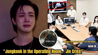 Jin Cries! JK is put into the operating room - Jk mother is shocked to see him, what happened to JK?
