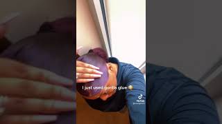 Celebrity I put gorilla glue in my hair TikTok Profile