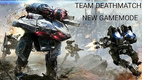 War Robots Test Server 3.3 Team Death Match Inquisitor and All Dash Bots Butch