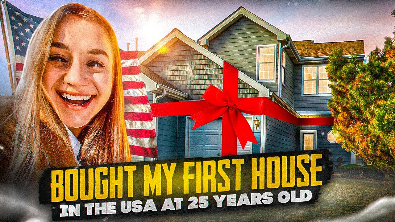 Bought my FIRST HOUSE at 25 in the USA 🤩 - YouTube