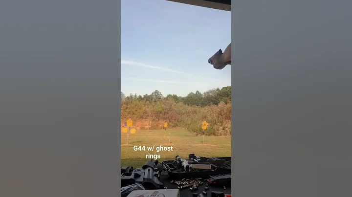 Range day with a Glock 44! Definitely a unique training tool. #glock #2a #guns #rangeday #22lr