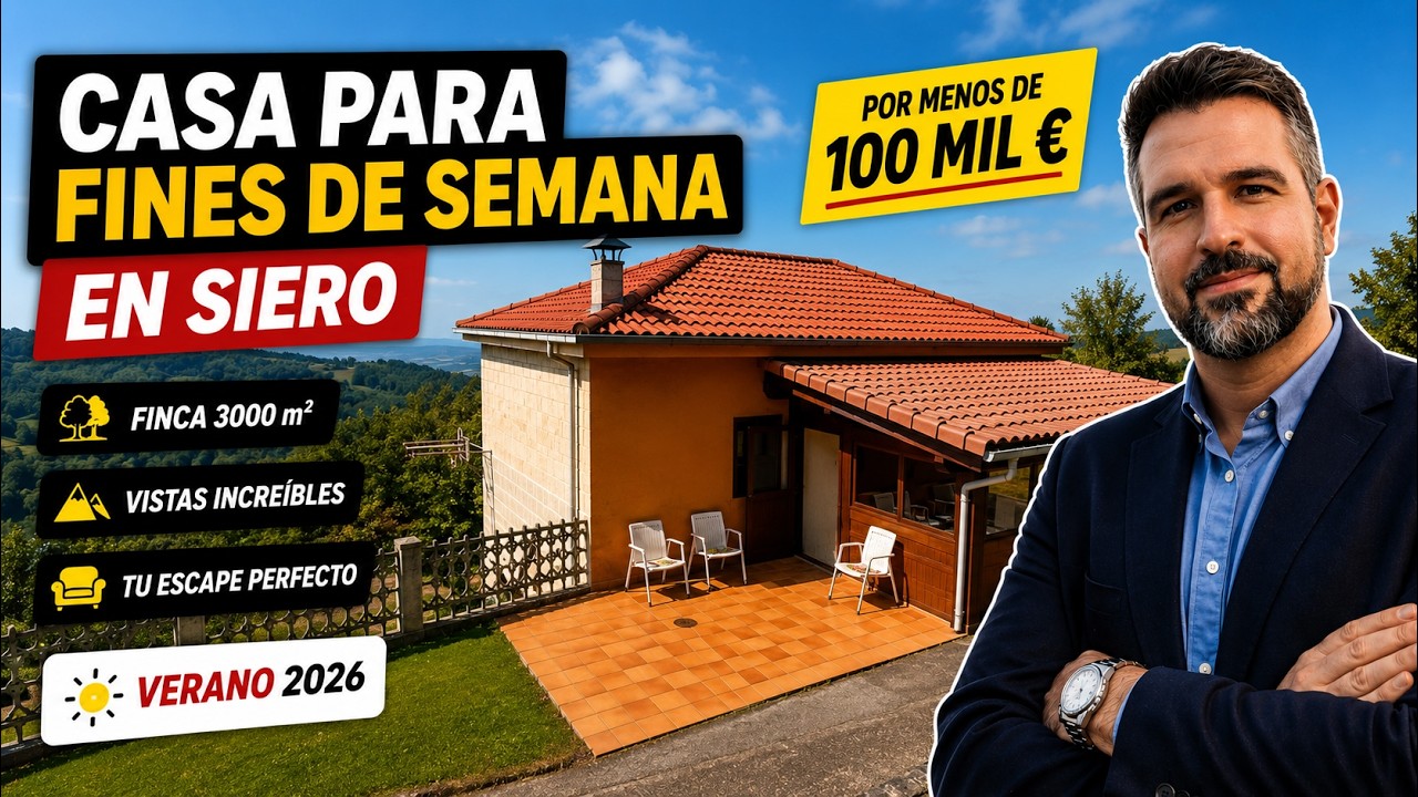 RESERVADA | 80.000€ | FINCA RÚSTICA CON CASA EN ASTURIAS | 3.000 m² DE PURA DIVERSIÓN