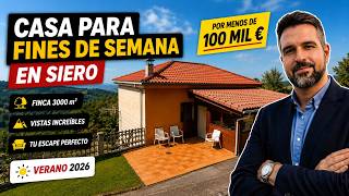 80.000€ | FINCA RÚSTICA CON CASA EN ASTURIAS | 3.000 m² DE PURA DIVERSIÓN POR MENOS DE 100 MIL
