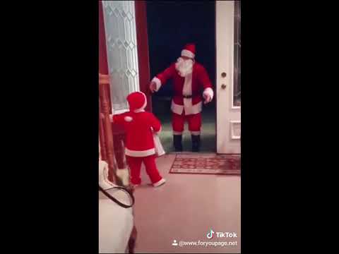 Funny - Santa Claus ask a kid \