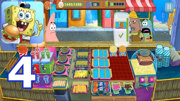 SpongeBob: Krusty Cook-Off - GamePlay Android iOS Full HD WalkthroughTutorial - Part 4