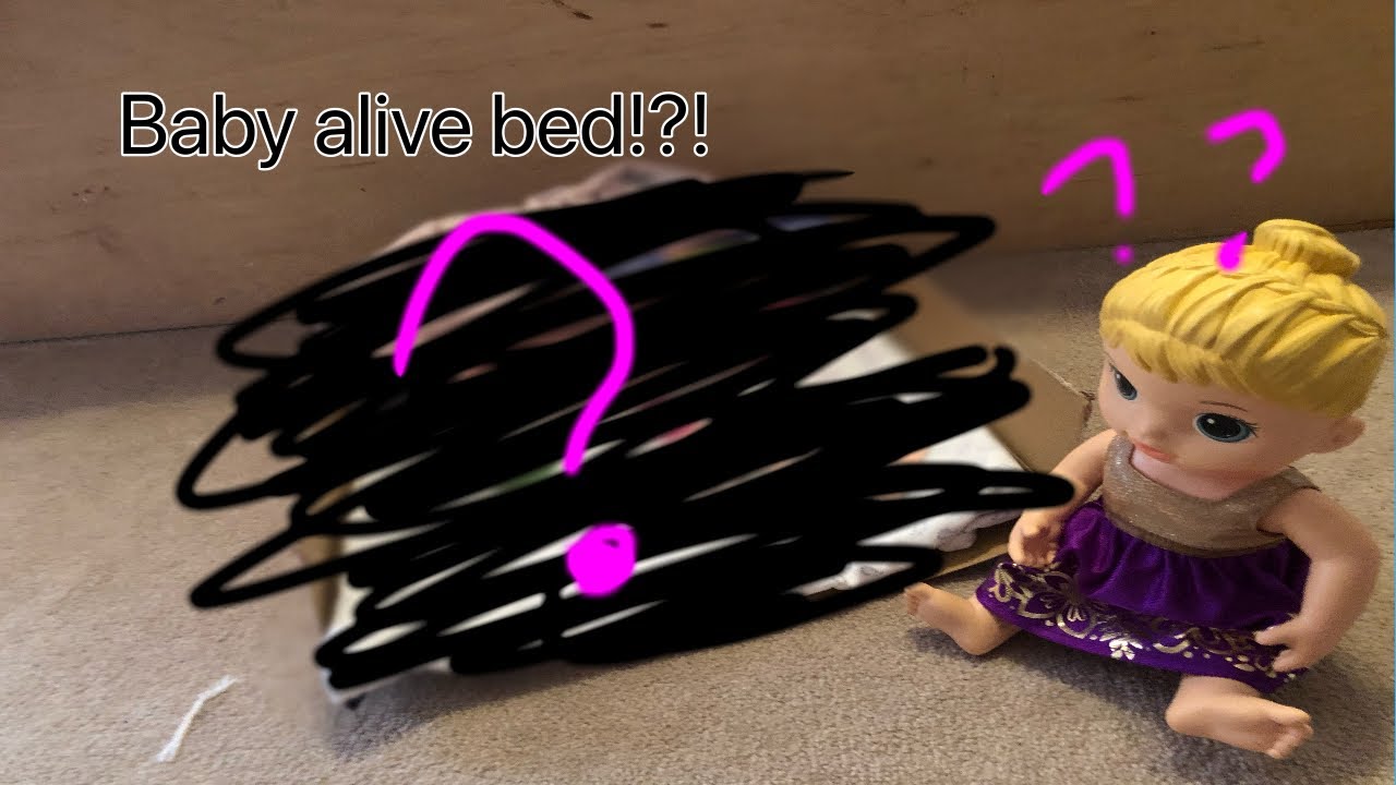 How to make a baby alive bed (easy) YouTube