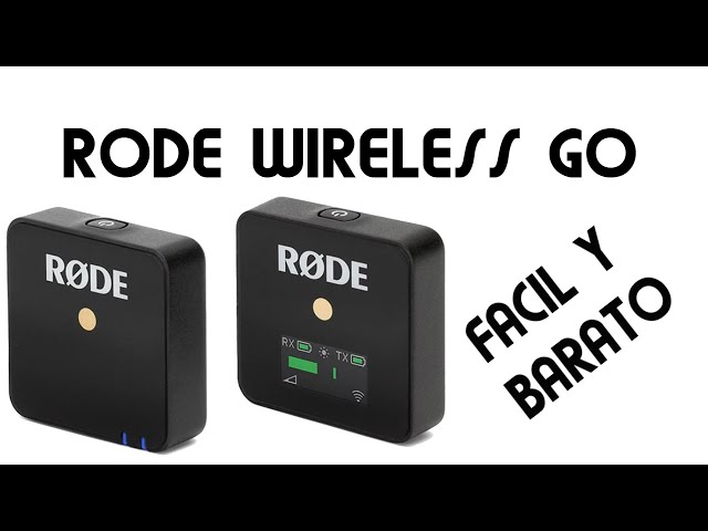 Rode Wireless Go, el sistema de micrófonos inalámbricos más económico del  mercado 