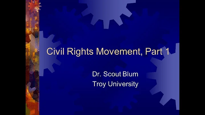 Civil Rights Movement, Part 1
