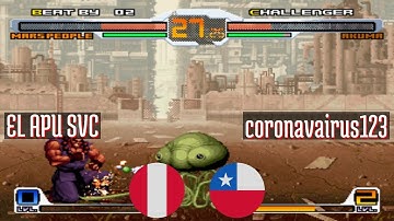 FT5 @svcsplus: EL APU SVC (PE) vs coronavairus123 (CL) [SNK vs Capcom svc Fightcade] Jul 30