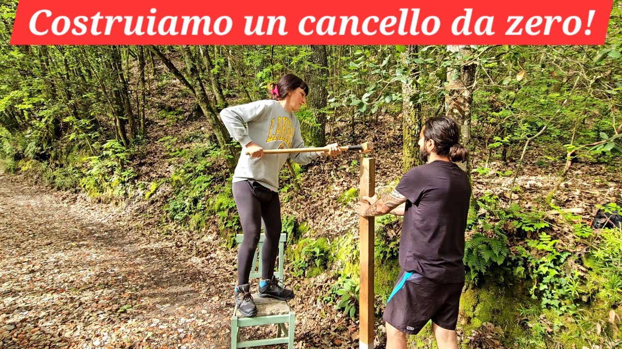Costruiamo un cancello in legno in meno di 8 ore!