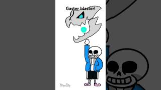 [Gaster blaster!] #animation #youtube #flipaclip #undertale #like #viralshort #sans