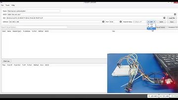 control LED using UDP server