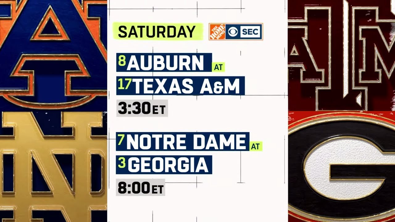 SEC Doubleheader on CBS 