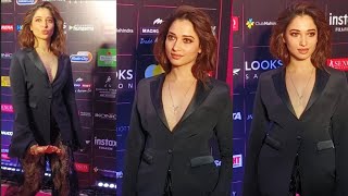 Tamanna Bhatia Looking Super Hot Arrives At Bollywood Hangama Style Icon Awards 2023
