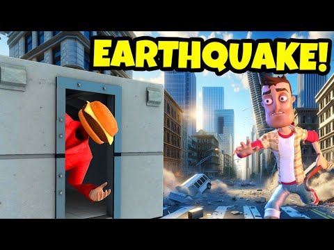 MASSIVE EARTHQUAKE Destroys Our Survival Shelter in Gmod! (Garry's Mod RP)