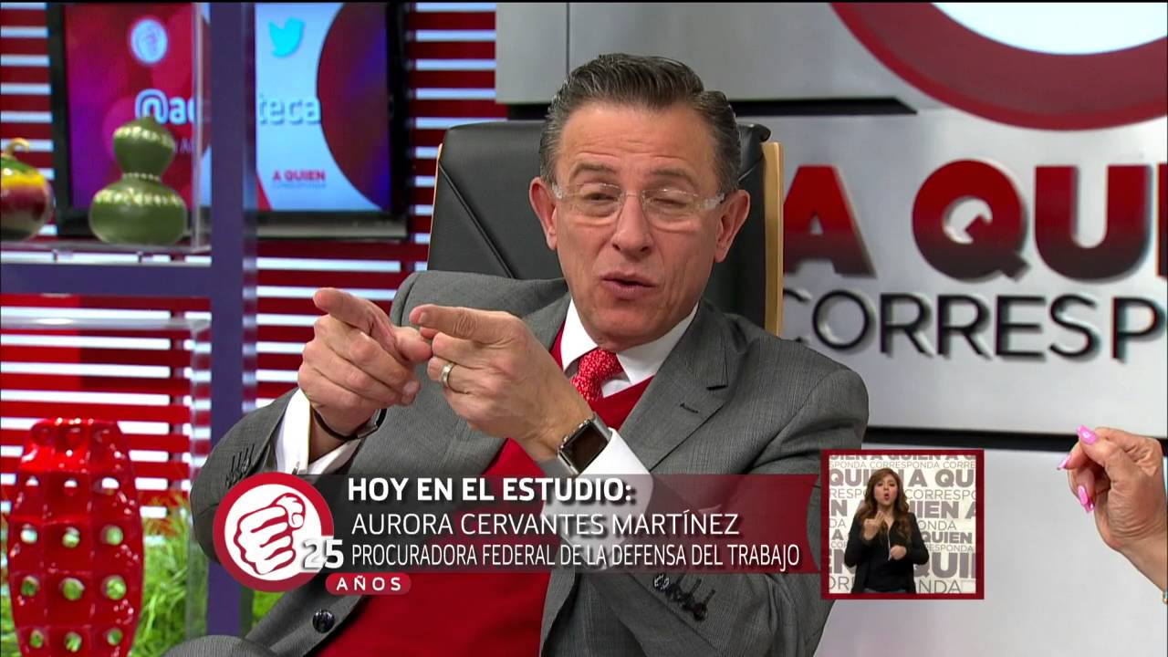 Aurora Cervantes Martínez en A Quien Corresponda YouTube