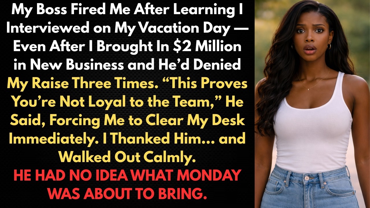 After Landing $2 Million in New Business, I Was Fired for Interviewing on My Vacation Day.