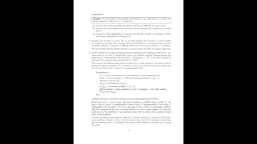 Practice problems: Divide and conquer, Exam questions, Assignment, Quiz questions and answers