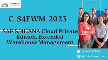 C_S4EWM_2023 SAP Exam Q&A | Crack the Extended Warehouse Management Certification