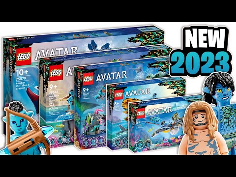 LEGO Avatar 2: The Way of Water 2023 Sets OFFICIALLY Revealed - YouTube