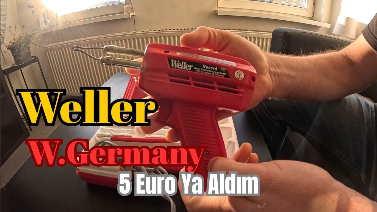 WELLER Havya Soldering İron W.Germany