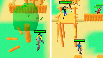 Lumbercraft - Max Level Gameplay Android, iOS