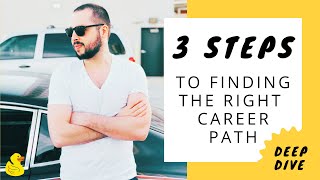 3 Steps To Finding The Right Career Path