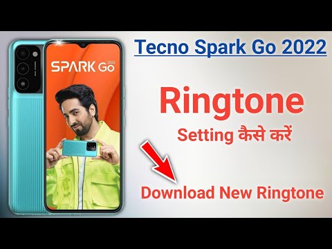 How To Set Ringtone Tecno Spark Go 2022 Tecno Spark Go 2022 Me Ringtone Kaise Lagaye