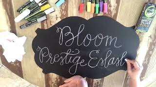 Hand Lettering tutorial: Chalkboard