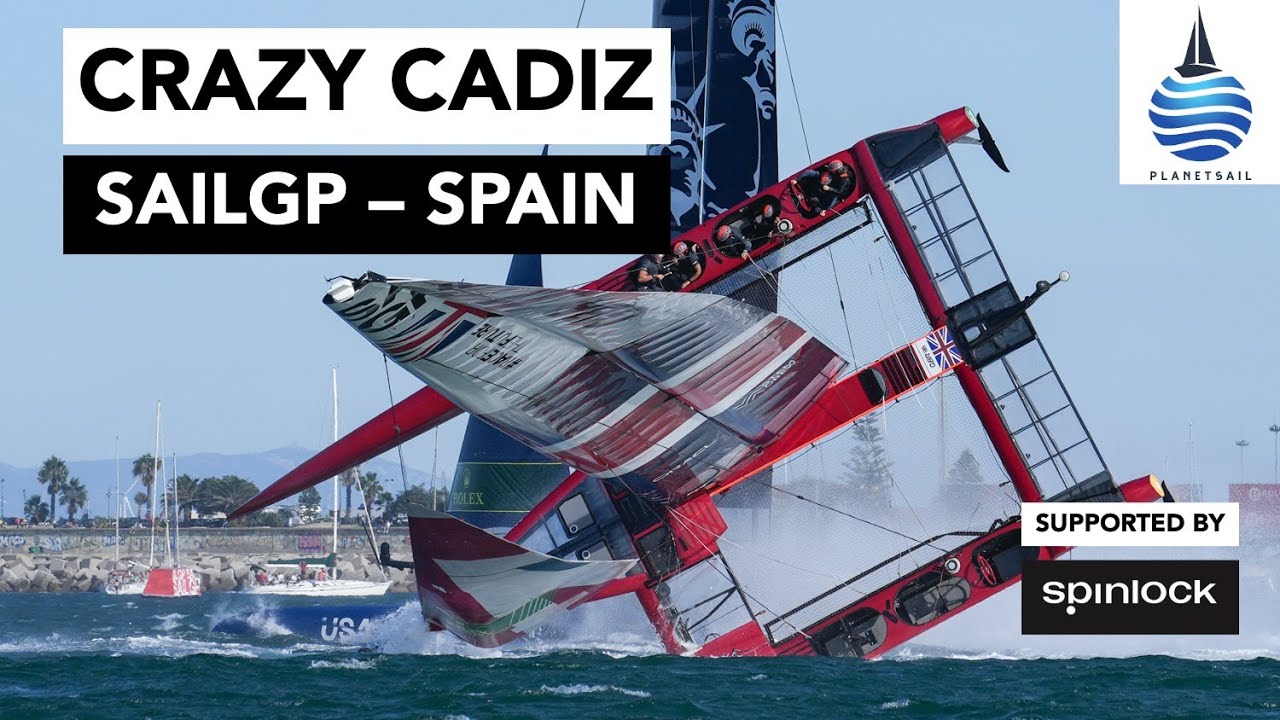 SailGP - Cadiz - Crash and Burn